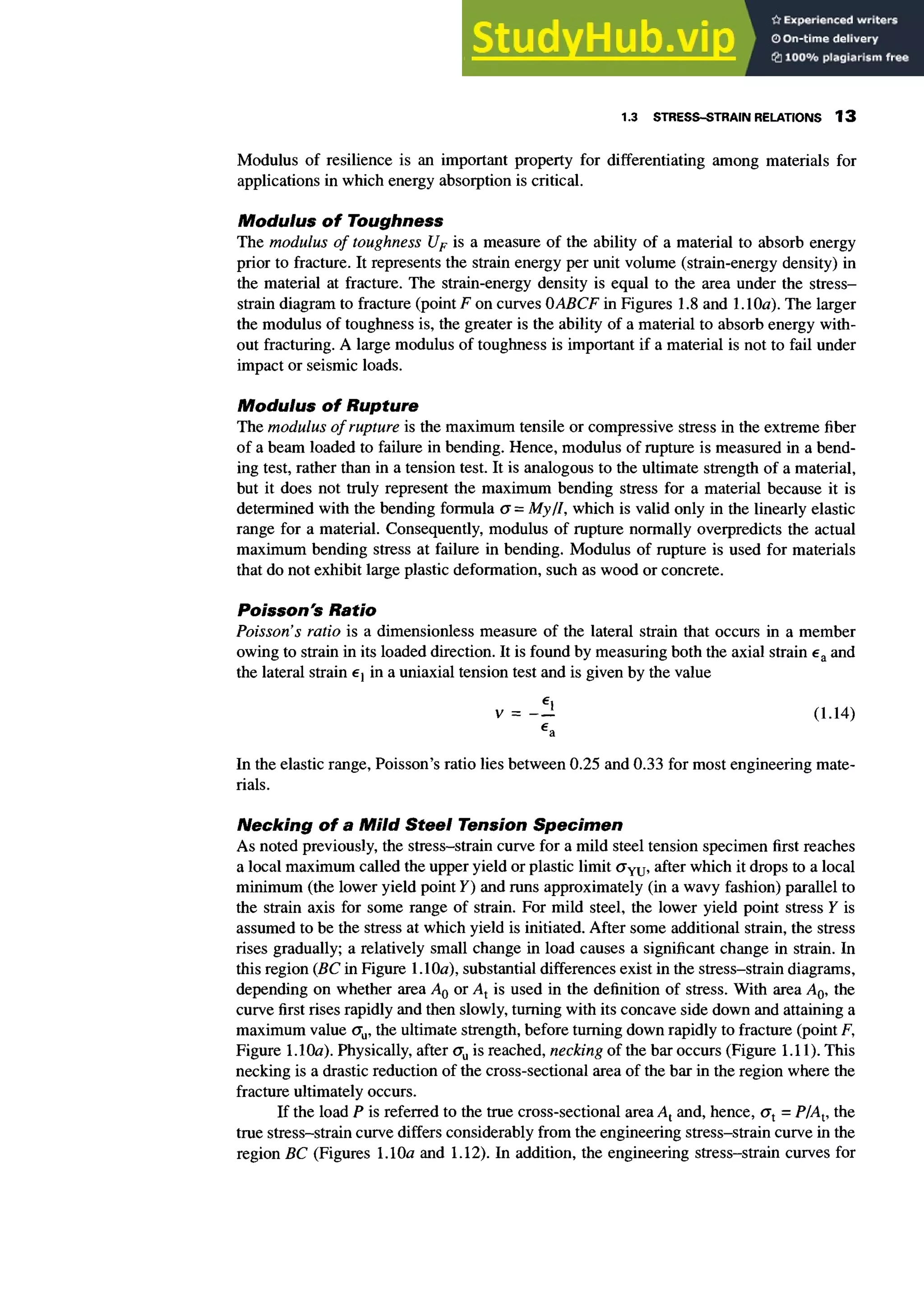 ArthurP Boresi Advanced Mechanics Of Solids | PDF