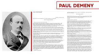 PAUL DEMENY
 