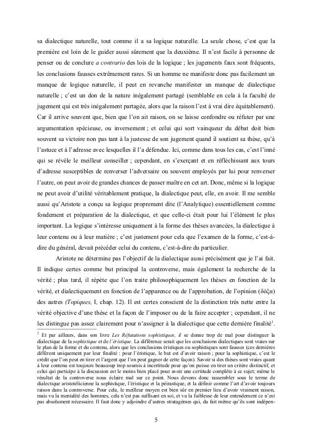 Faut-il toujours vouloir avoir raison dissertation