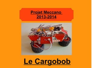 Le Cargobob
Projet Meccano
2013-2014
 
