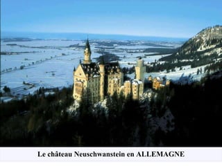 Le château Neuschwanstein en ALLEMAGNE 