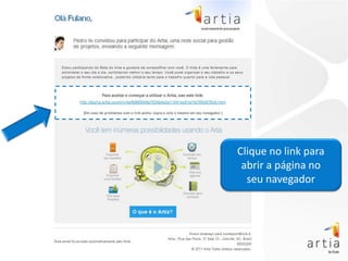 Clique no link para
 abrir a página no
  seu navegador
 