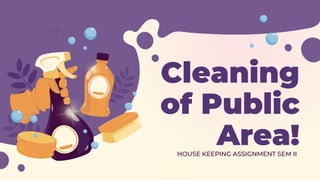 Cleaning Agents Equipment’s Assignment.. | PPTX