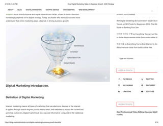 How Digital Marketing Helps in Business Growth: 2026 Strategy | PDF