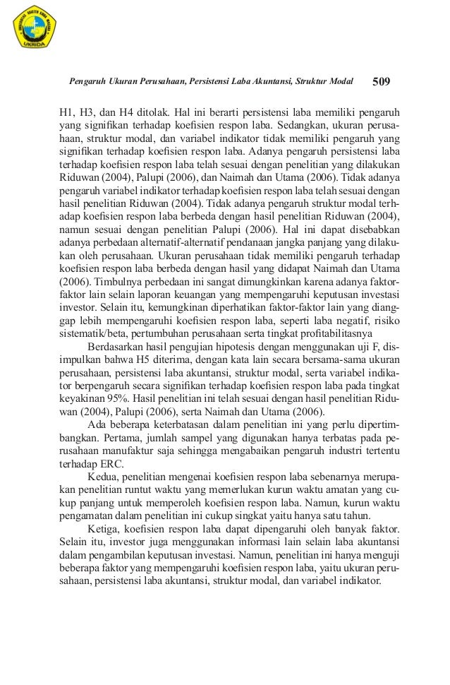 ANALISIS FAKTOR FUNDAMENTAL TERHADAP RETURN JANGKA PENDEK ANALISIS FAKTOR FUNDAMENTAL TERHADAP RETURN JANGKA PENDEK
