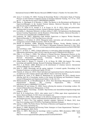 FACTORS AFFECTING SATISFACTION AND TURNOVER OF INFORMATION TECHNOLOGY ...