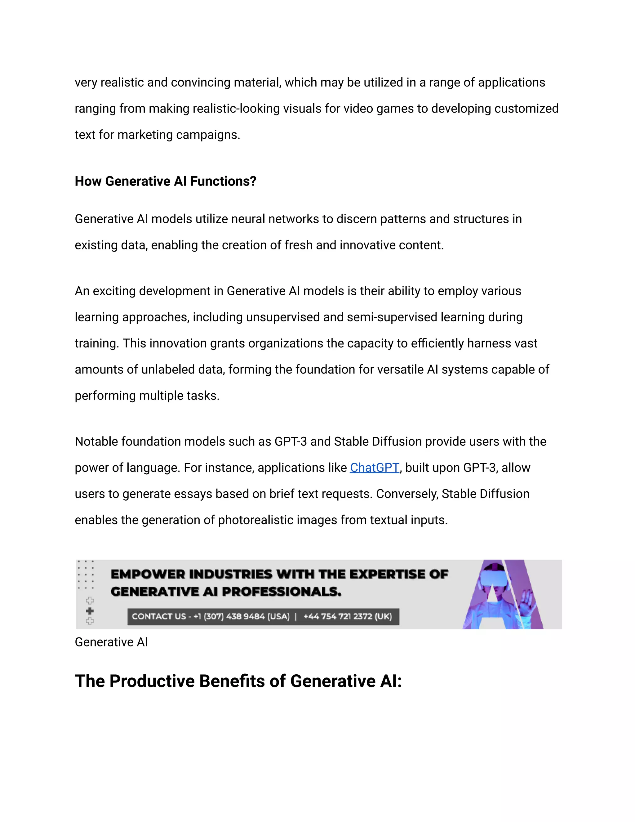 Article-An essential guide to unleash the power of Generative AI.pdf