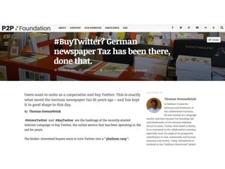 #BuyTwitter? German newspaper taz has been there, done that.