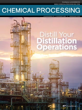 Distill Your
Distillation
Operations
Distillation eHANDBOOKDistillation eHANDBOOK
 