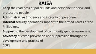 Philippine National Police: Core Values, Ethics, and Traditions | PPTX