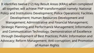 Philippine National Police: Core Values, Ethics, and Traditions | PPTX