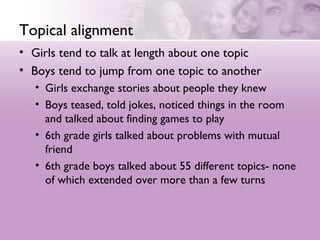 Article Outline Tannen's Sex, Lies, and Conversation | PPT