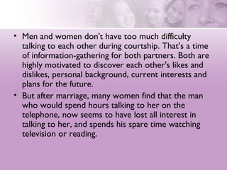 Article Outline Tannen's Sex, Lies, and Conversation PPT