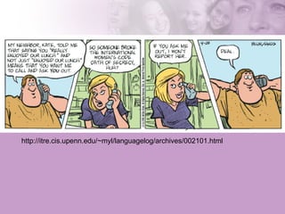 Article Outline Tannen's Sex, Lies, and Conversation PPT