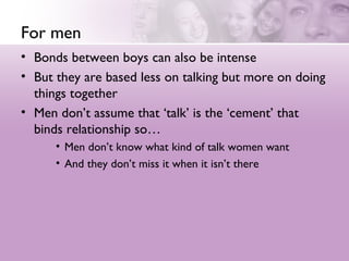 Article Outline Tannen's Sex, Lies, and Conversation | PPT