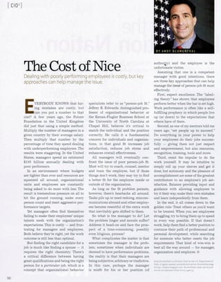 The Cost Of Nice - Andy Blumenthal