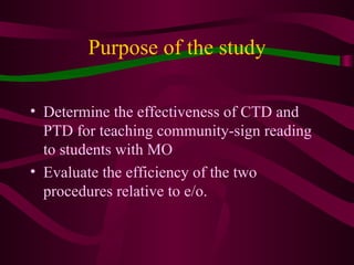 Autism: Article Review Methods Gast Ctd Ptd | PPT