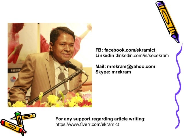 Article writing tips