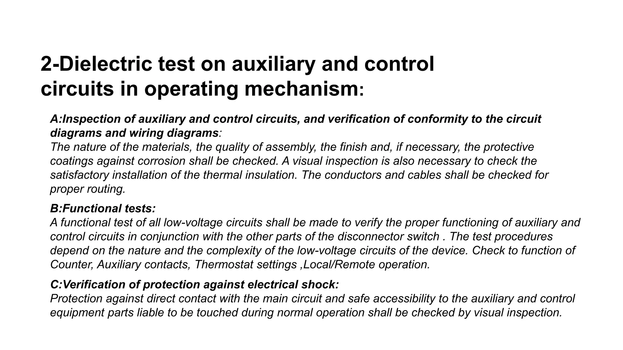 AC Circuit Breakers Routine Tests according to IEC 62271-100 | PPTX