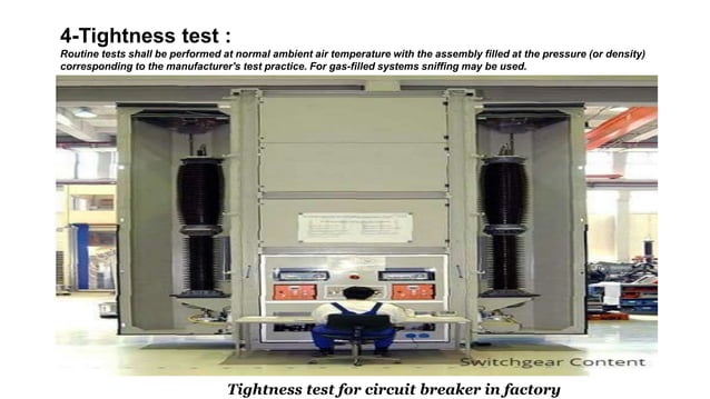 AC Circuit Breakers Routine Tests according to IEC 62271-100 | PPTX