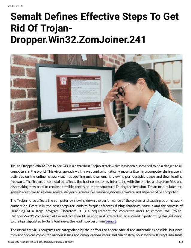 trojan horse dropper