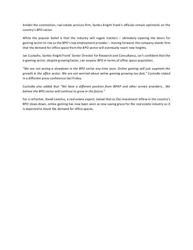 Article 10 Bpo Companies To Start Stepping Up Efforts To Lessen A Is