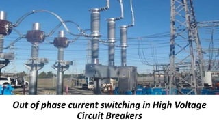 Out of phase current switching in High Voltage
Circuit Breakers
 