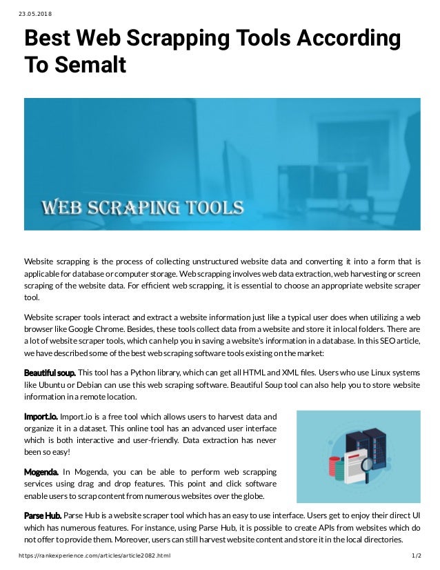 Web Scraping Tool Online Web Scraping Tool Online