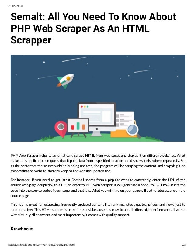 Scrapping