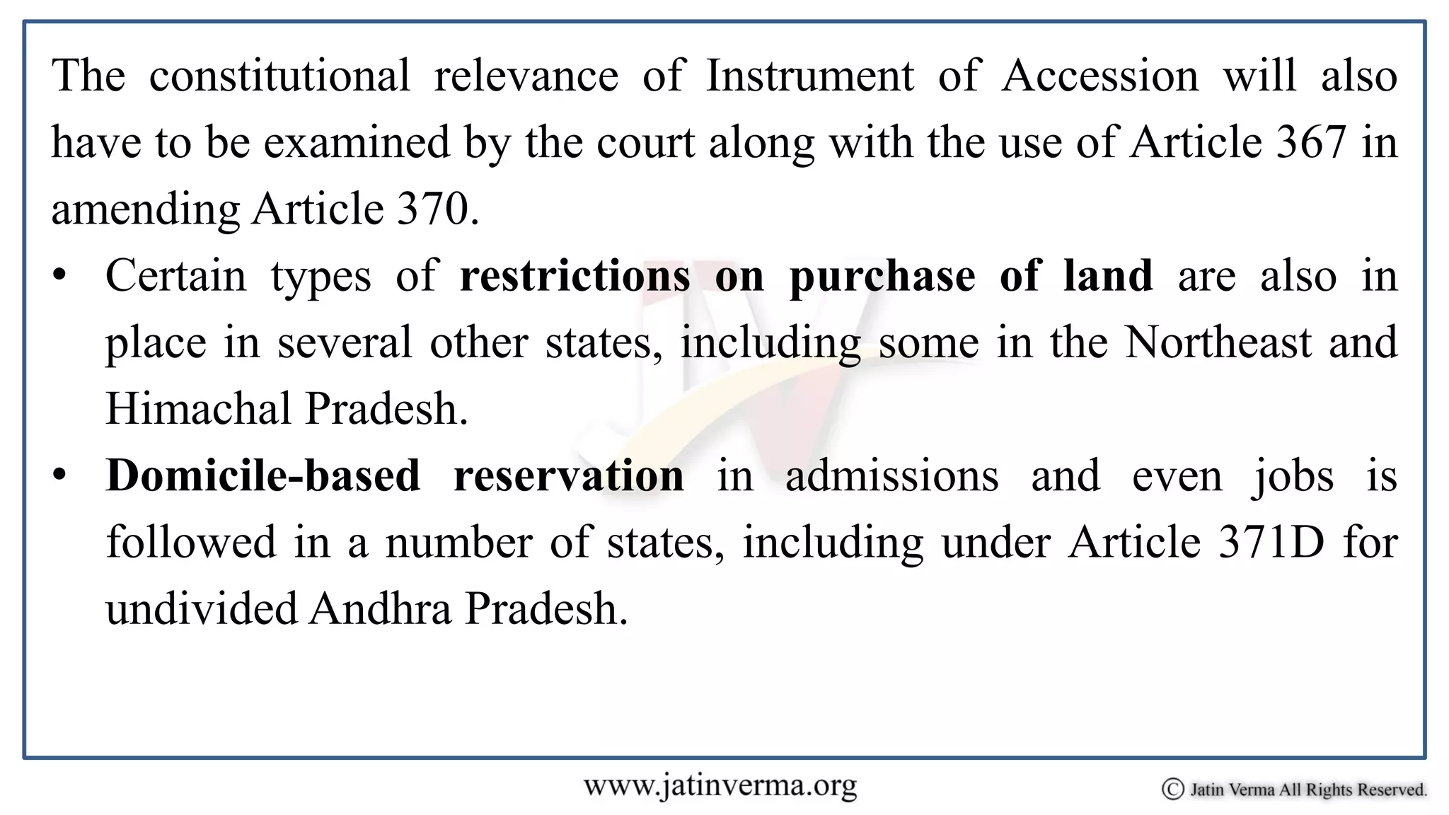 Article 370 Explained | PPT