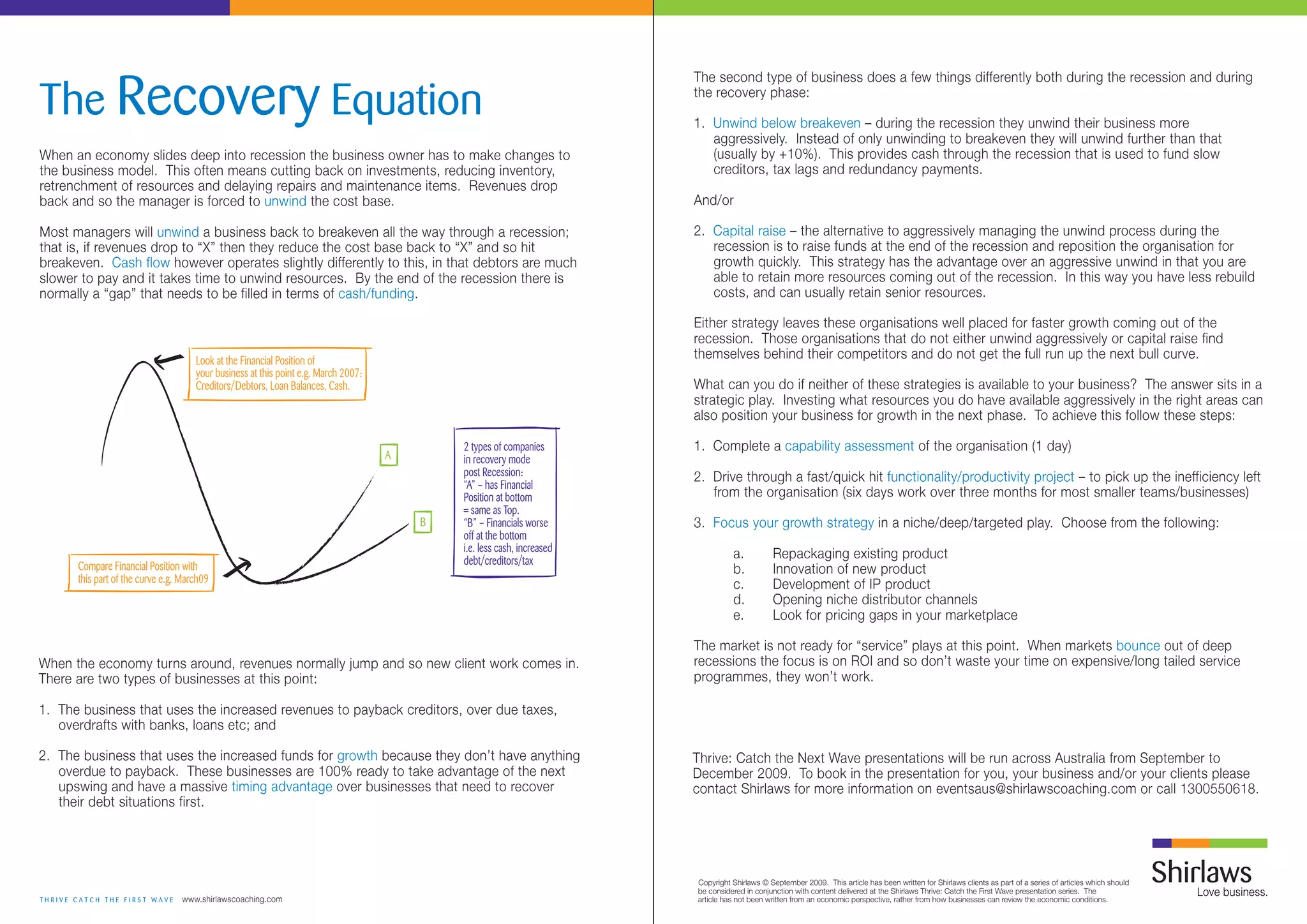 Article 4 The Recovery Equation Australia | PDF