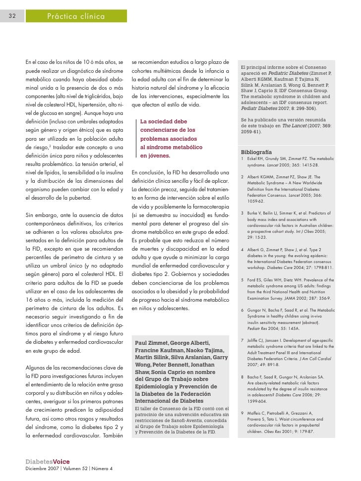 Obesidad, Sd. metabólico en niños y adolescentes Obesidad, Sd. metabólico en niños y adolescentes