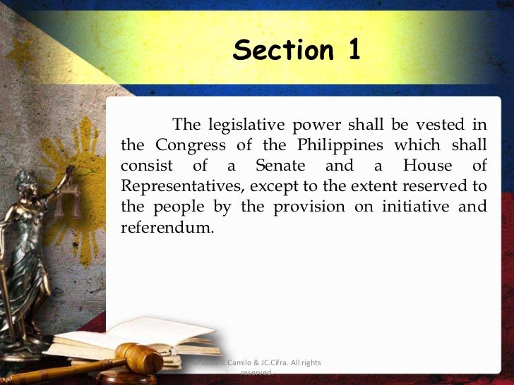 Philippine Constitution 1987 Article 6