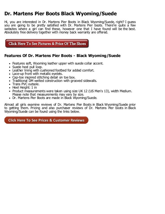 dr martens pier boot