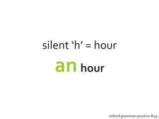 Article a, an, the | PPT