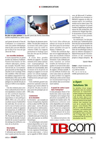 Authentification forte : les nouvelles tendances