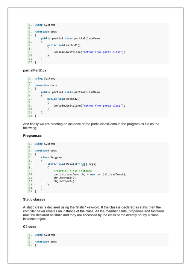 Object-oriented programming (OOP) with Complete understanding modules ...