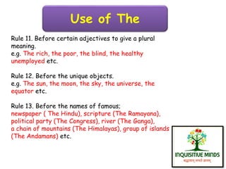 Article inquisitive minds