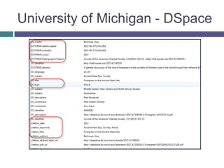 University of Michigan - DSpace
 