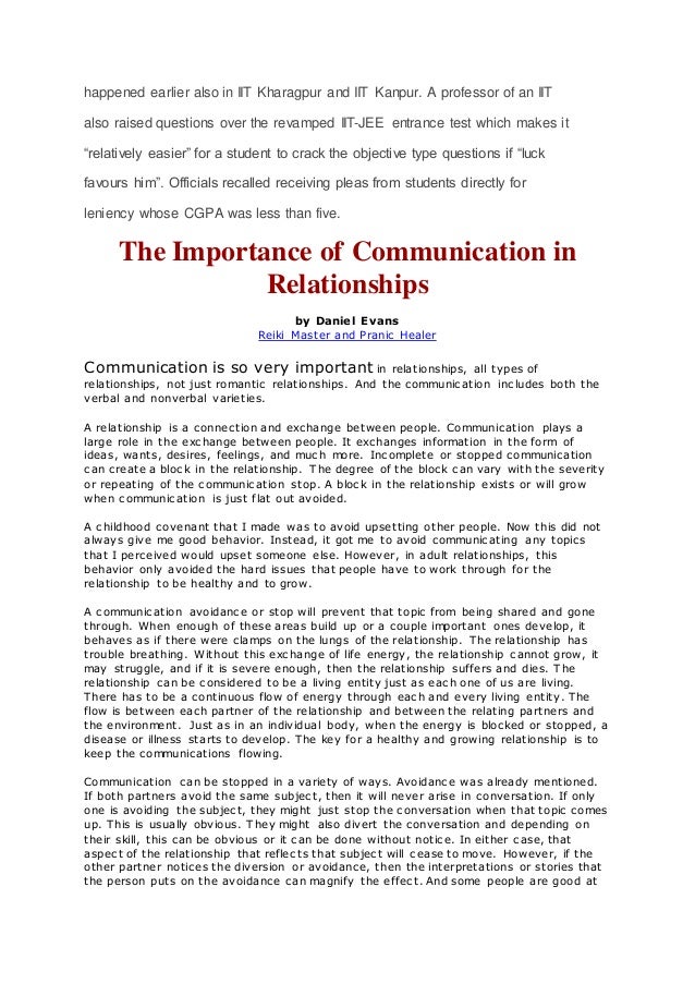 Article on communication (1)