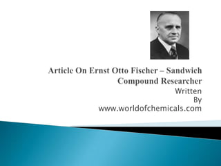 Written
By
www.worldofchemicals.com
 