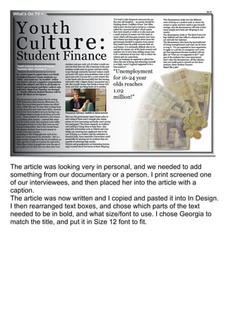 Article production finished