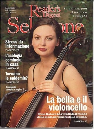 Nina Kotova: READER'S DIGEST Selezione Cover 2001