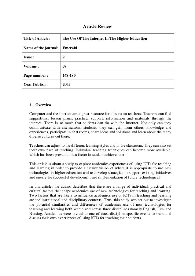 Journal review articles picture