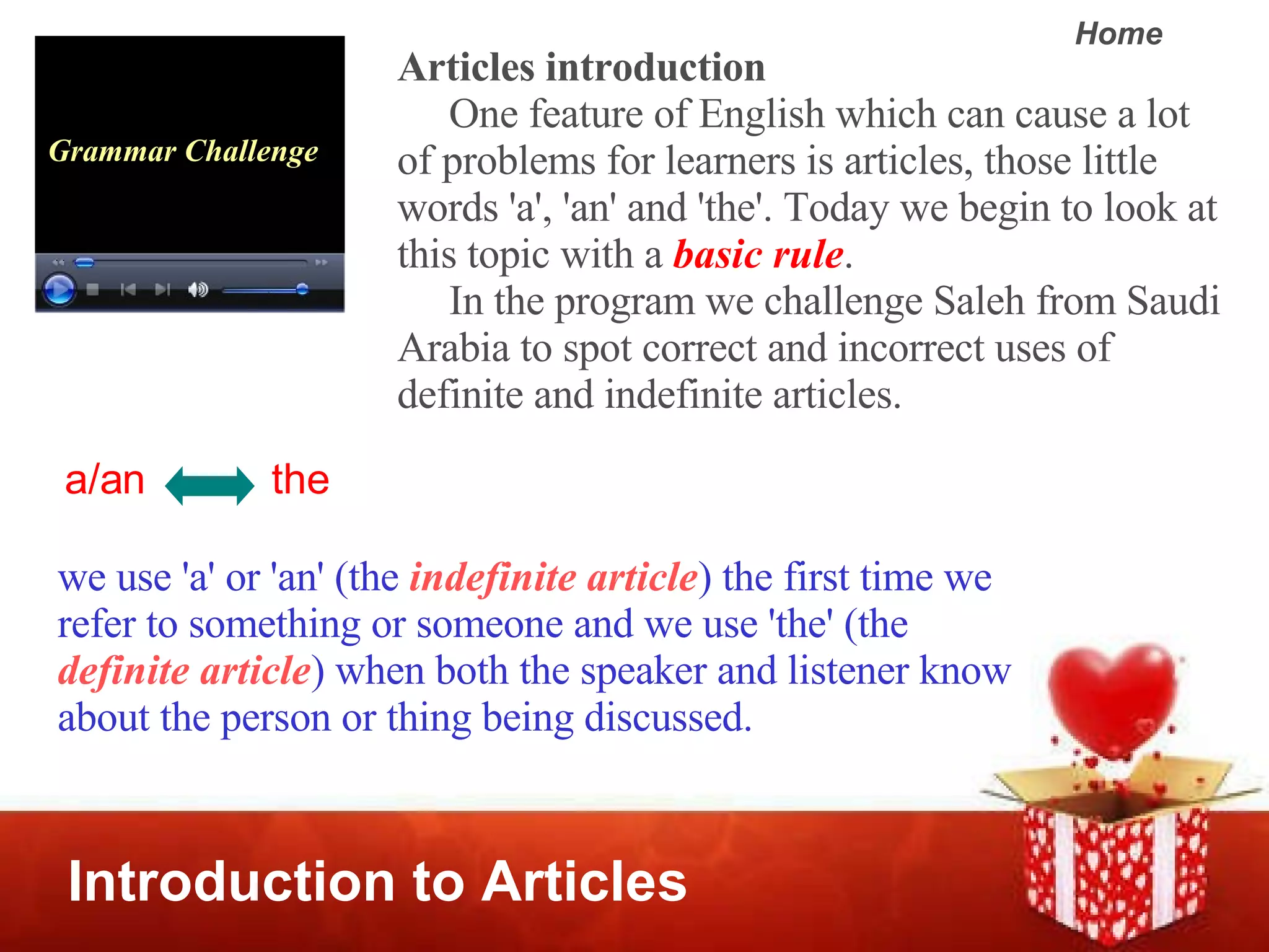 Articles | PPT