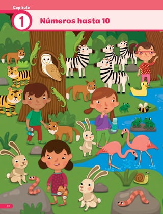 Números hasta 10
1
Capítulo
12
 