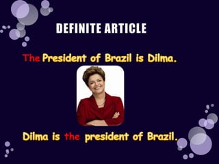 Articles definite and indefinite | PPTX | Science