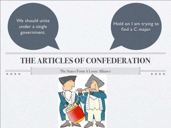 Articles Of Conferation