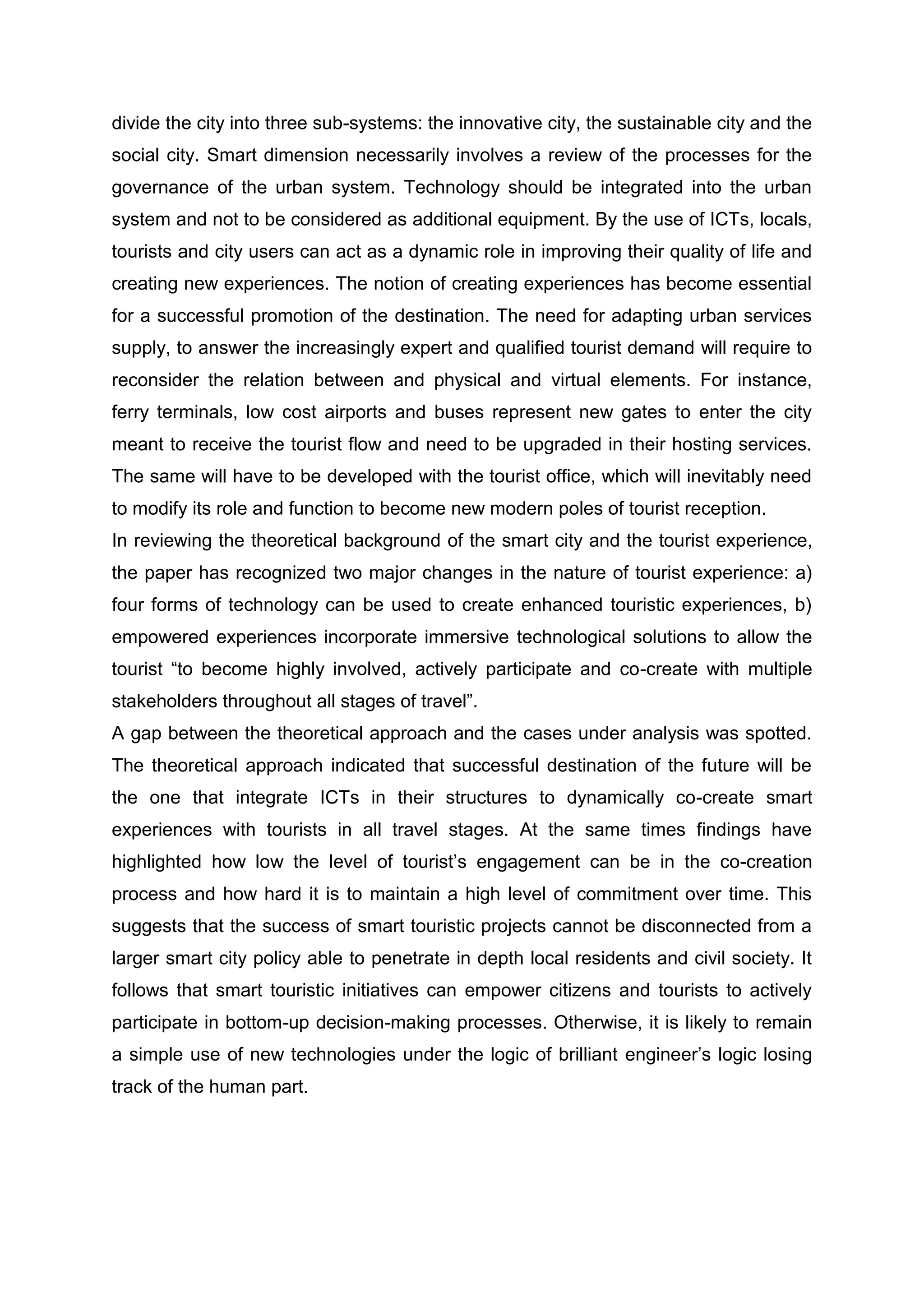 Smart cities and tourism | PDF