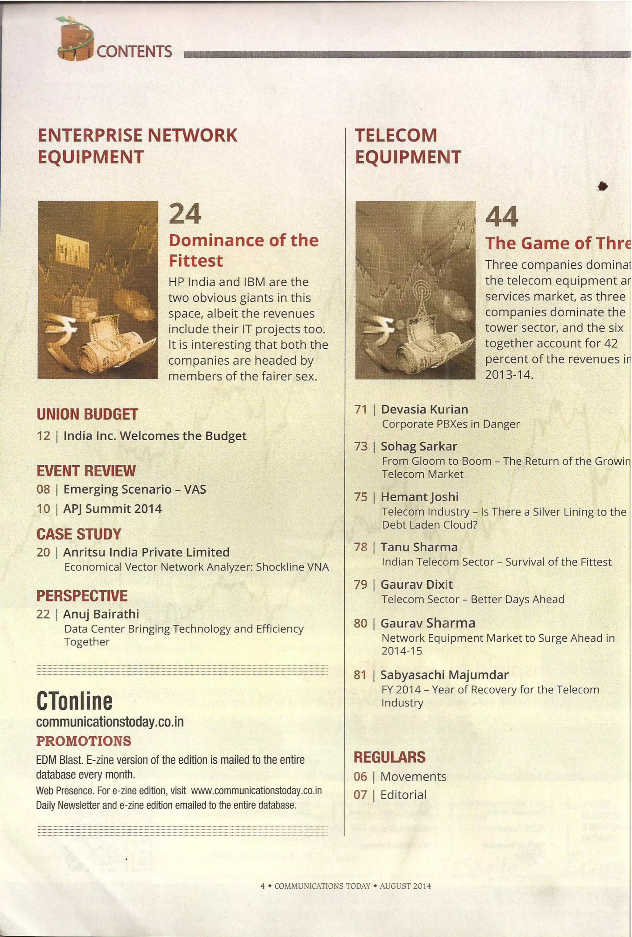 From Gloom to Boom: The Return of the growing Telecom Market by Sohag Sarkar